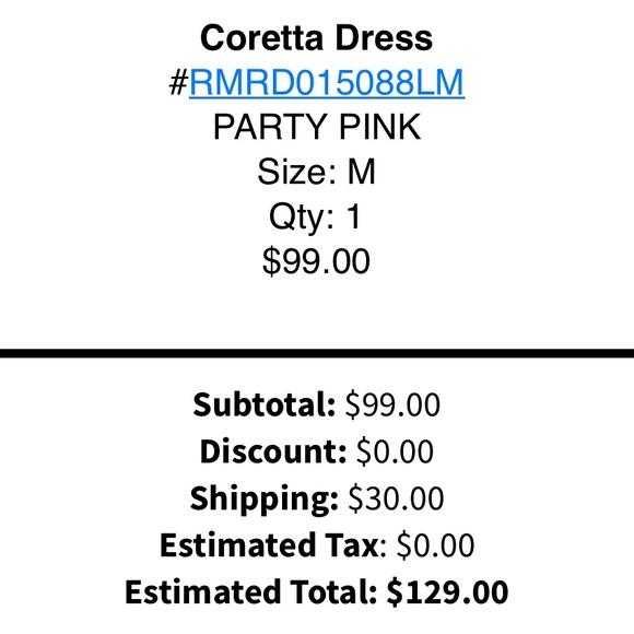 Rachel Roy Coretta V-Neck Shift pockets pink - Picture 7 of 8